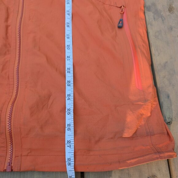 Outdoor Research Men's Lightweight Orange Hooded Jacket - Full Zip - Sz Small - Picture 7 of 11